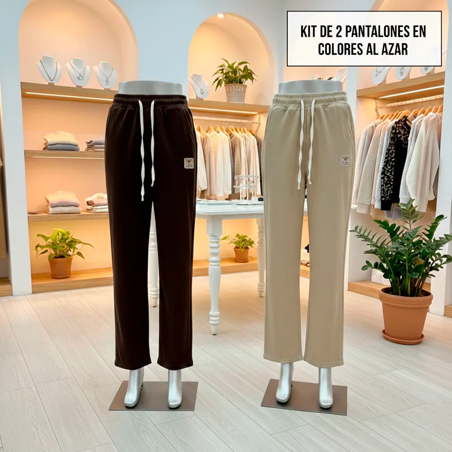3359 KIT DE 2 PANTALONES 9186